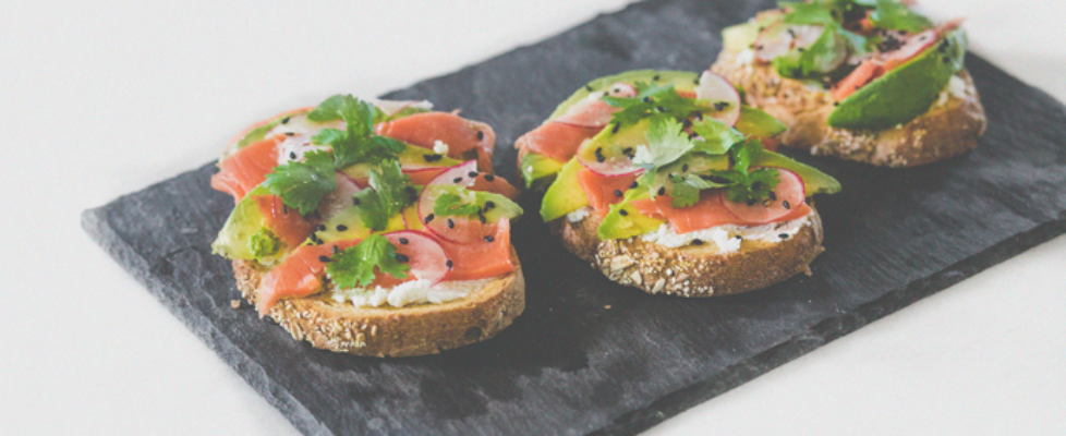 Simple and Healthy, Rainbow Roll Tartine